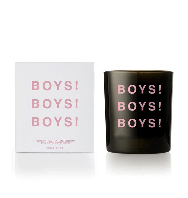 BOYS! BOYS! BOYS! キャンドル　TIMOTHY HAN BUM! for BOYS! BOYS! BOYS! 220g Scented Candle - IMPRINT