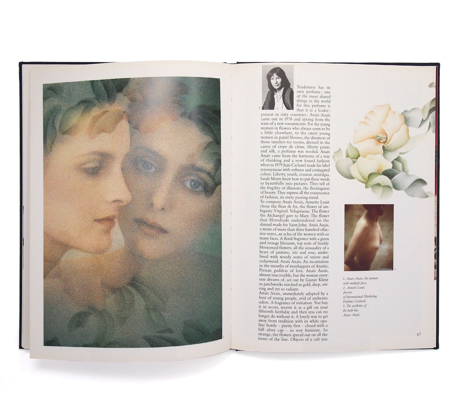 Perfumes by Elisabeth Barillé and Jeanloup Sieff 1987